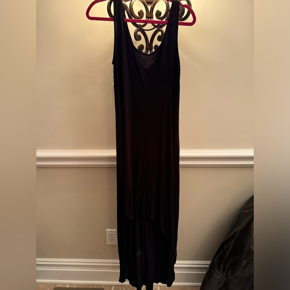 Black High-Low Dress